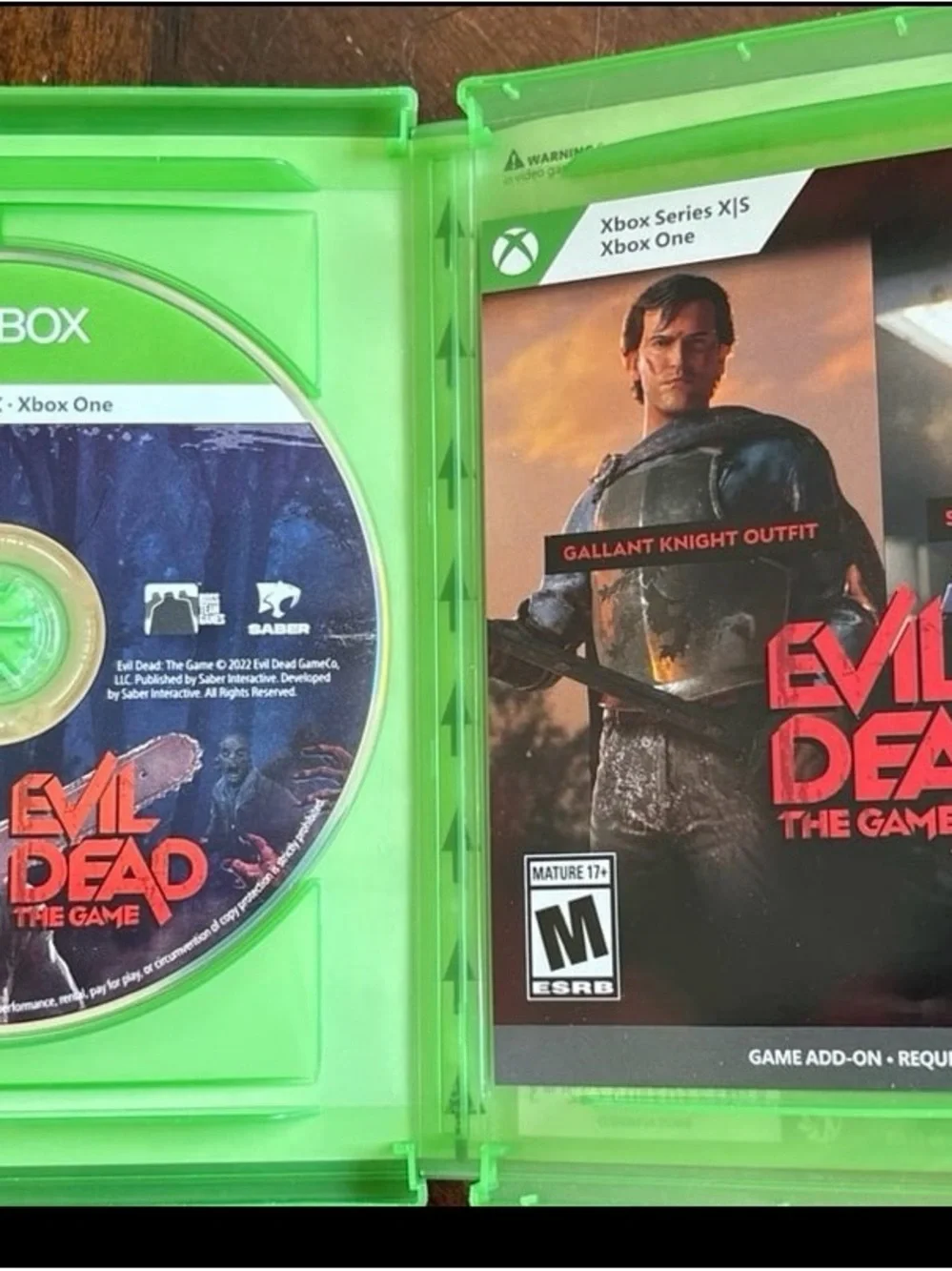 Evil Dead: The Game — Xbox (Green Case)